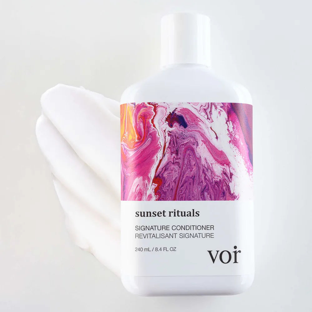 VOIR Condicionador Vegan Sunset Rituals 240mL (Sem Sulfato, Sem Silicone, Sem Parabenos)