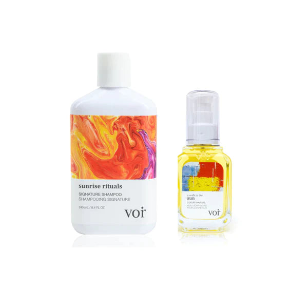 Kit Brilho VOIR | Shampoo e Óleo