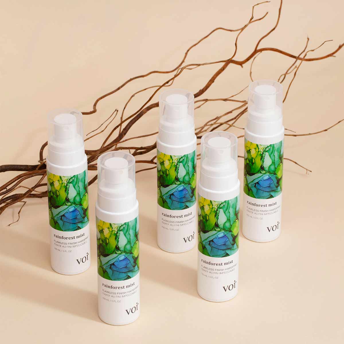 VOIR Spray Finalizador Cabelo Rainforest 150mL (6927050178735)