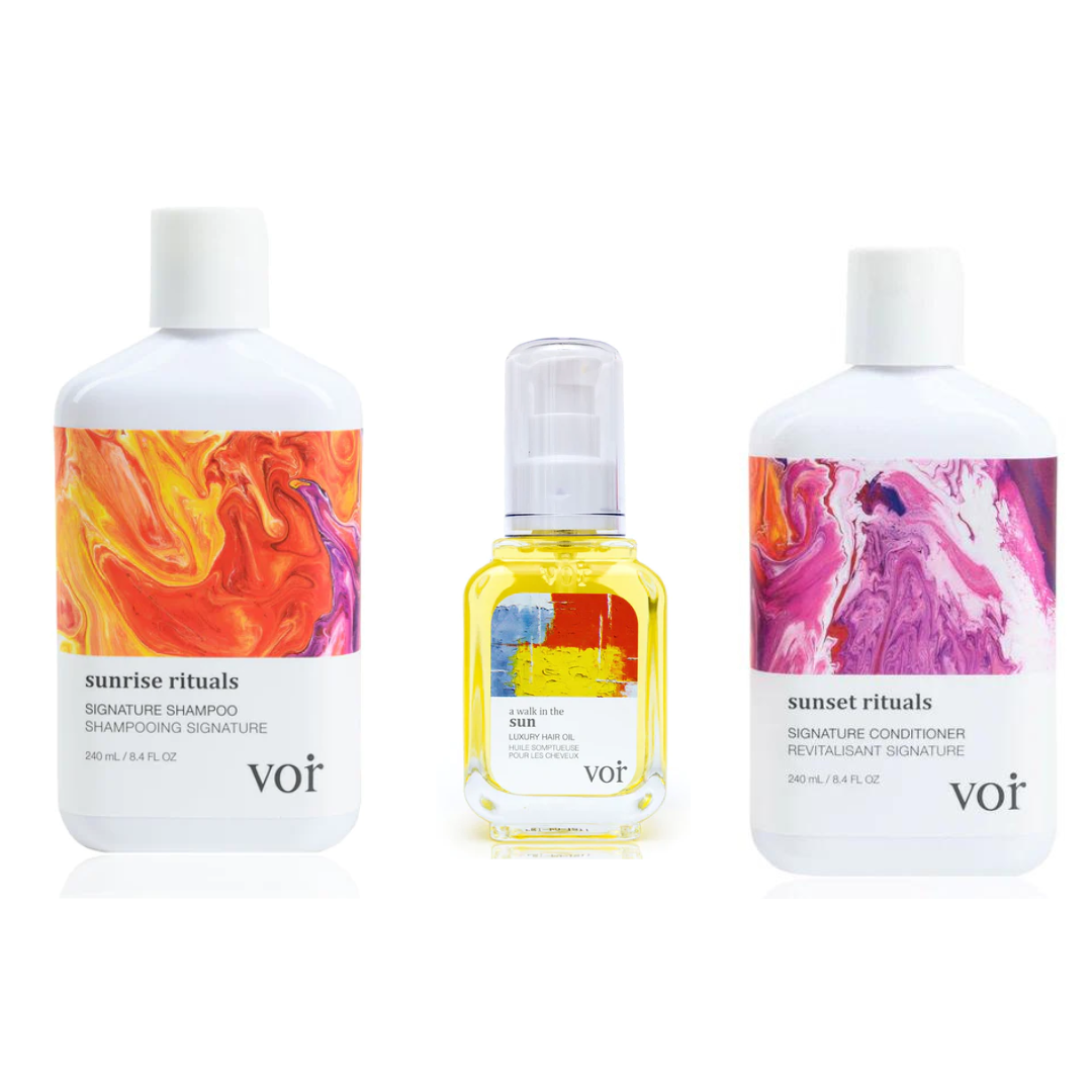 VOIR Kit para Cabello Rizado